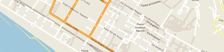 Mappa della impresa modica giuseppe a CHIAVARI