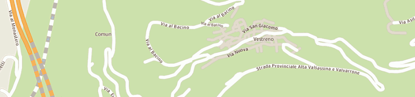 Mappa della impresa bazzi angelo e figli snc a VESTRENO