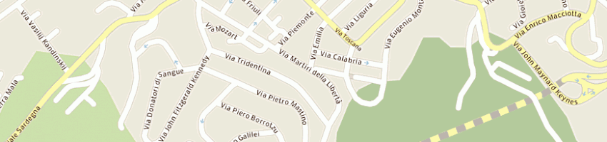 Mappa della impresa branciforte paolo a NUORO