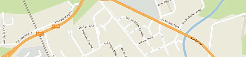 Mappa della impresa pozzi luciano giuseppe a MELEGNANO