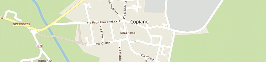 Mappa della impresa bikon sistemi srl a COPIANO
