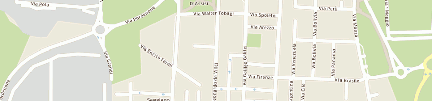 Mappa della impresa sangiovanni enrico a PIOLTELLO