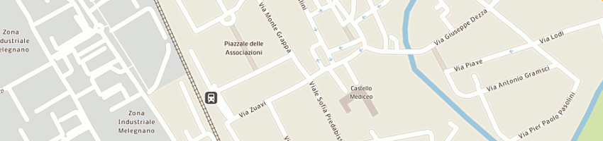 Mappa della impresa di leo fabrizio a MELEGNANO