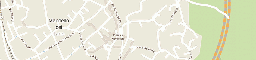 Mappa della impresa gaddi antonio a MANDELLO DEL LARIO