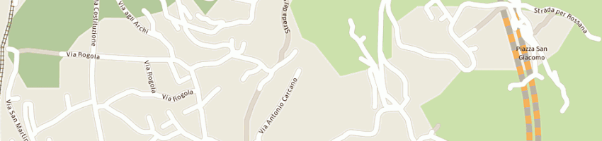 Mappa della impresa carcano antonio spa a MANDELLO DEL LARIO