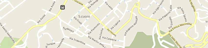 Mappa della impresa idraulica - riscaldamento - bruciatori a NUORO