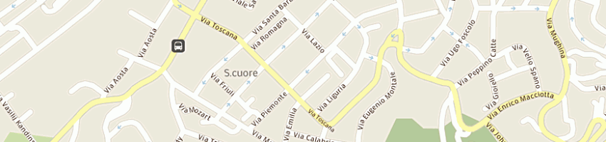 Mappa della impresa ticca giovanni a NUORO
