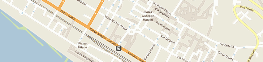 Mappa della impresa bar angle a CHIAVARI