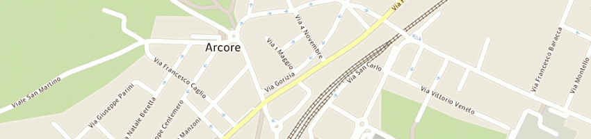 Mappa della impresa banca banca popolare di milano a ARCORE