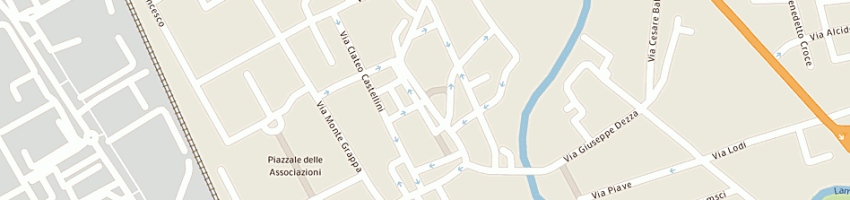 Mappa della impresa studio novati s r l a MELEGNANO