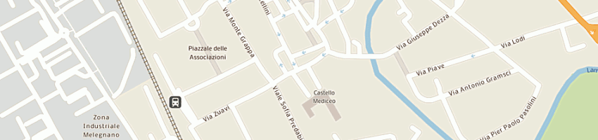 Mappa della impresa bianchessi speranza a MELEGNANO