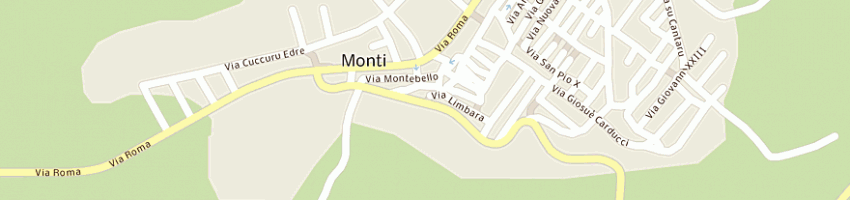 Mappa della impresa balzanti gino a MONTI