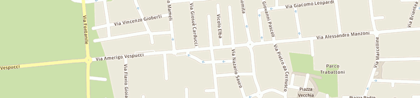 Mappa della impresa mobili giusti per case giuste di patruno beatrice a CERNUSCO SUL NAVIGLIO