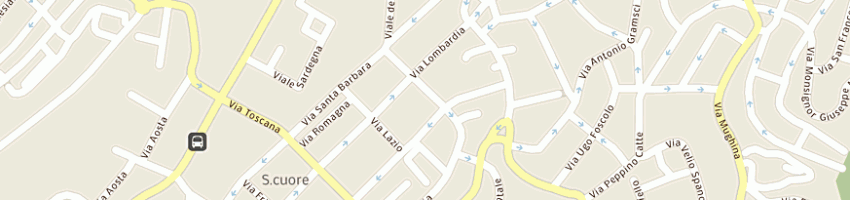 Mappa della impresa camedda pinuccio a NUORO