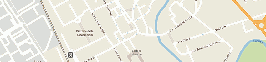 Mappa della impresa reati davide a MELEGNANO