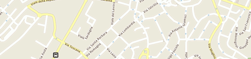 Mappa della impresa impresa edile mureddu cristoforo a NUORO