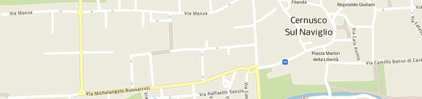 Mappa della impresa progsis srl a CERNUSCO SUL NAVIGLIO
