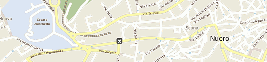 Mappa della impresa puddu claudio a NUORO