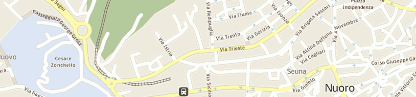 Mappa della impresa corniceria centro d'arte a NUORO