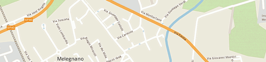 Mappa della impresa apthermo di agostino palmitessa e c (snc) a MELEGNANO
