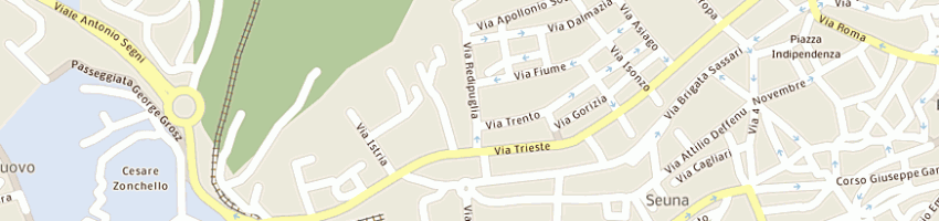 Mappa della impresa concas venanzio a NUORO
