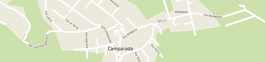 Mappa della impresa adb animisteria della brianza snc di nova gerolamo e c a CAMPARADA