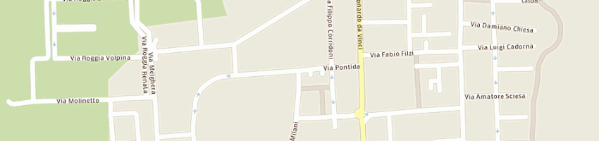 Mappa della impresa rigoldi luigia luisella a CERNUSCO SUL NAVIGLIO