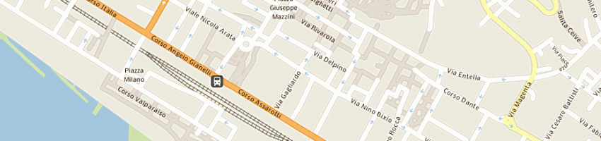 Mappa della impresa studio delmer (srl) a CHIAVARI