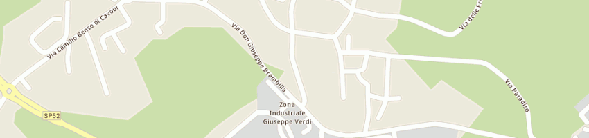 Mappa della impresa om brambilla srl a SIRONE