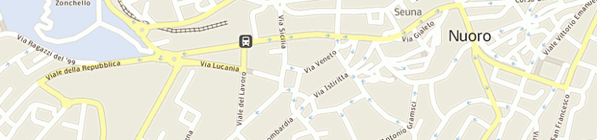 Mappa della impresa deiana paolo a NUORO