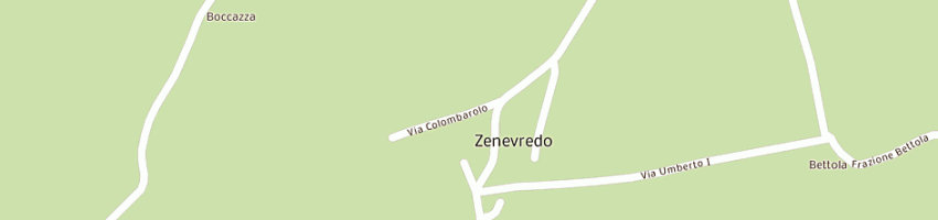 Mappa della impresa edilquattro coperture snc di oliviero s e bonanata p a ZENEVREDO