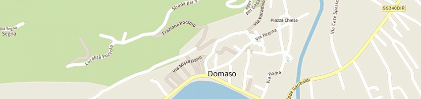 Mappa della impresa bit center service snc a DOMASO