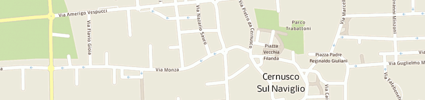 Mappa della impresa cello pol di lodetti umberto e c sas a MILANO