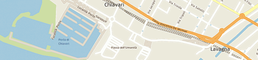 Mappa della impresa tigullio pesca di rovella angelo sas a CHIAVARI