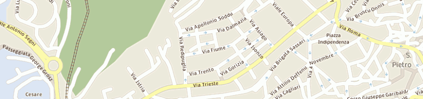 Mappa della impresa laruffa giuseppe a NUORO