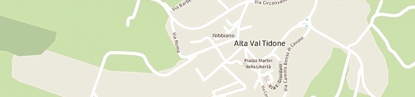 Mappa della impresa comune di nibbiano a NIBBIANO
