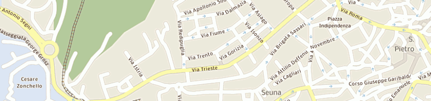 Mappa della impresa virdis mario pasquale a NUORO