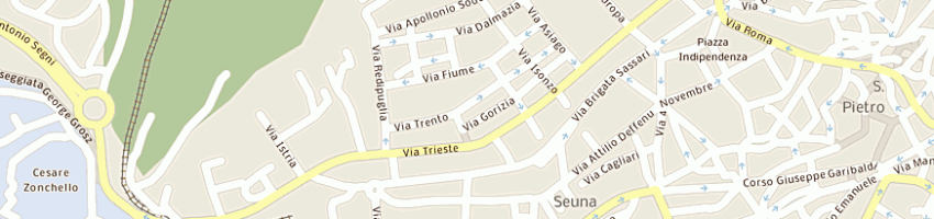 Mappa della impresa parrocchia san giuseppe a NUORO