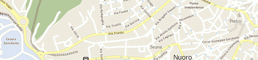 Mappa della impresa emal srl a NUORO