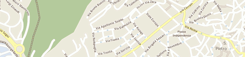 Mappa della impresa deiana mario a NUORO