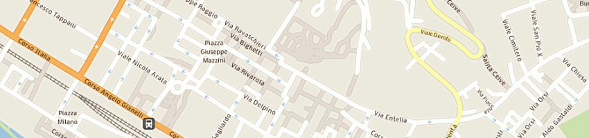 Mappa della impresa comune a CHIAVARI