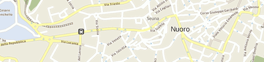 Mappa della impresa sigi flor a NUORO