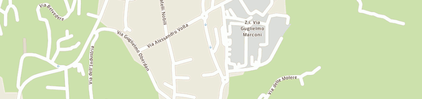Mappa della impresa municipio a VIGANO 