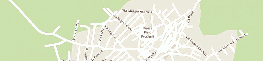 Mappa della impresa treesseci commerciale edilizia sas di scanu cristina e c a ALA DEI SARDI