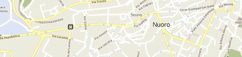 Mappa della impresa eliografia tore gabriele a NUORO