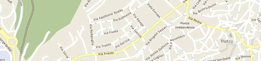Mappa della impresa krea di ricci gian gavino a NUORO