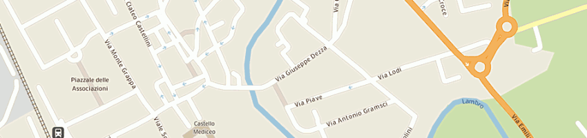 Mappa della impresa il forno e la cantina di cavallaro giovanni a MELEGNANO
