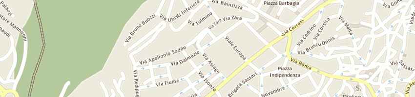 Mappa della impresa bessi pietro a NUORO