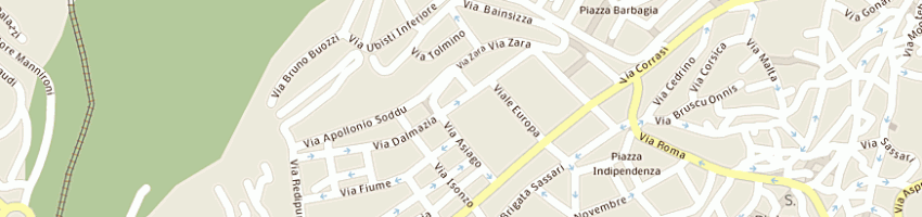 Mappa della impresa parrucchiera luisella a NUORO