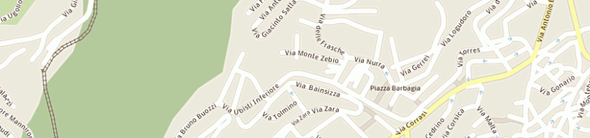 Mappa della impresa pes pietro a NUORO